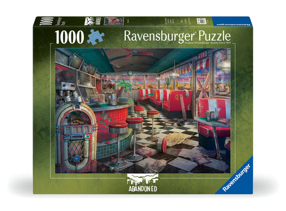 Decaying Diner - Abandoned | Ravensburger | 1000 Pieces | Jigsaw Puzzle