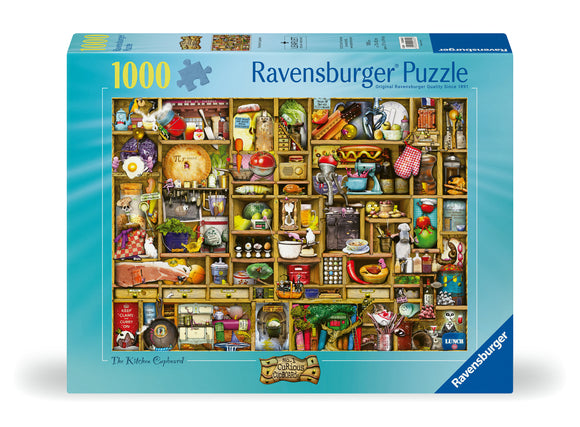 The Kitchen Cupboard - Curious Cupboards No.1 | Colin Thompson | Ravensburger | 1000 Pieces | Jigsaw Puzzle