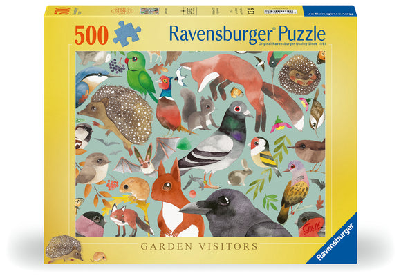 Garden Visitors | Ravensburger | 500 Pieces | Jigsaw Puzzle