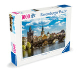 Prague View Of The Charles Bridge | Ravensburger | 1000 Pieces | Jigsaw Puzzle