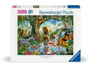 Adventures in the Jungle | Ravensburger | 1000 Pieces | Jigsaw Puzzle