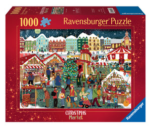 Christmas Market - Angela Holland | Ravensburger | 1000 Pieces | Jigsaw Puzzle