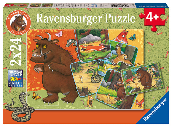 The Gruffalo | Ravensburger | 2 x 24 Pieces | Jigsaw Puzzle