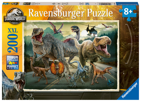 Jurassic World | Ravensburger | 200 XXL Pieces | Jigsaw Puzzle