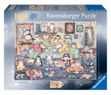 Crazy Cats... Christmas Crackers - Vintage No.16 | Linda Jane Smith | Ravensburger | 1000 Pieces | Jigsaw Puzzle
