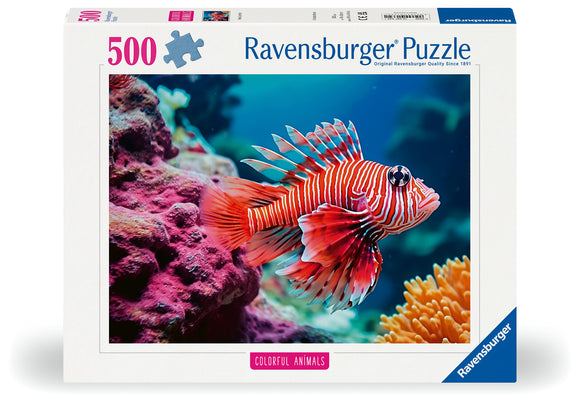 Red Lionfish | Ravensburger | 500 Pieces | Jigsaw Puzzle