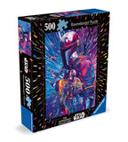 The Mandalorian The Hyperspace Collection | Star Wars | Ravensburger | 500 Extra Large Pieces | Jigsaw Puzzle