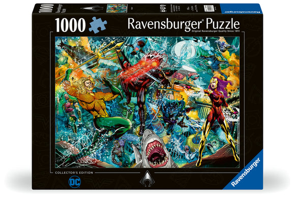 Aquaman | Collector's Edition | Ravensburger | 1000 Pieces | Jigsaw Puzzle