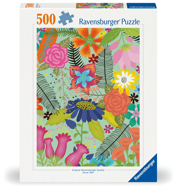 Flower Jungle | Ravensburger | 500 Pieces | Jigsaw Puzzle