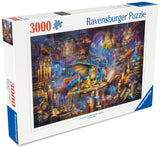 Dragon's Library | Ravensburger | 3000 Pieces | Jigsaw Puzzle