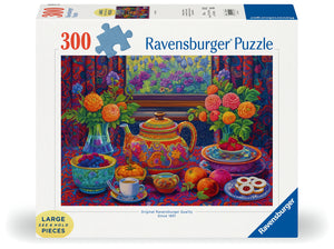 Time For Tea | Ravensburger | 300 Extra Large Pieces | Jigsaw Puzzle