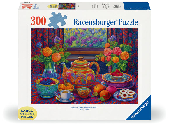 Time For Tea | Ravensburger | 300 Extra Large Pieces | Jigsaw Puzzle