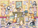 Crazy Cats... Taby & Co. - Vintage No.17 | Linda Jane Smith | Ravensburger | 500 Pieces | Jigsaw Puzzle