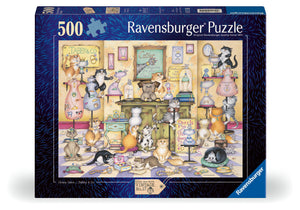 Crazy Cats... Taby & Co. - Vintage No.17 | Linda Jane Smith | Ravensburger | 500 Pieces | Jigsaw Puzzle