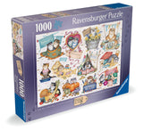 Crazy Cats... Cat's Calendar - Vintage No.18 | Linda Jane Smith | Ravensburger | 1000 Pieces | Jigsaw Puzzle