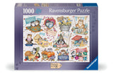 Crazy Cats... Cat's Calendar - Vintage No.18 | Linda Jane Smith | Ravensburger | 1000 Pieces | Jigsaw Puzzle