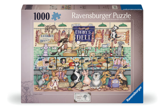 Digby's Deli - Dapper Dogs No.1 | Linda Jane Smith | Ravensburger | 1000 Pieces | Jigsaw Puzzle