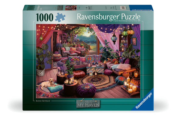 Boho Retreat - My Haven No.12 | Ravensburger | 1000 Pieces | Jigsaw Puzzle
