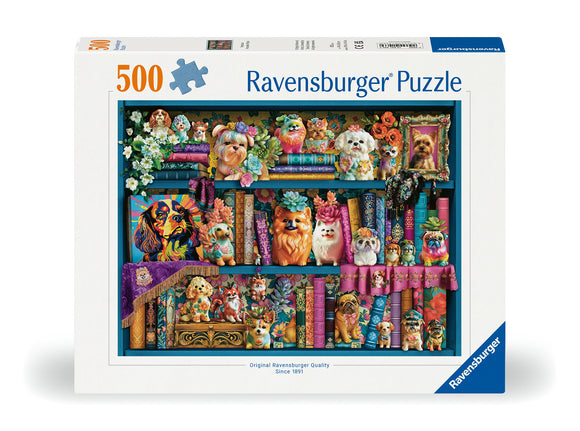 Precious Porcelain Pups | Ravensburger | 500 Pieces | Jigsaw Puzzle