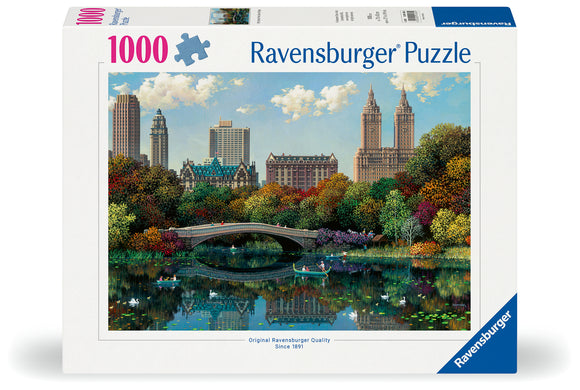 NY Central Park Bow Bridge | Ravensburger | 1000 Pieces | Jigsaw Puzzle