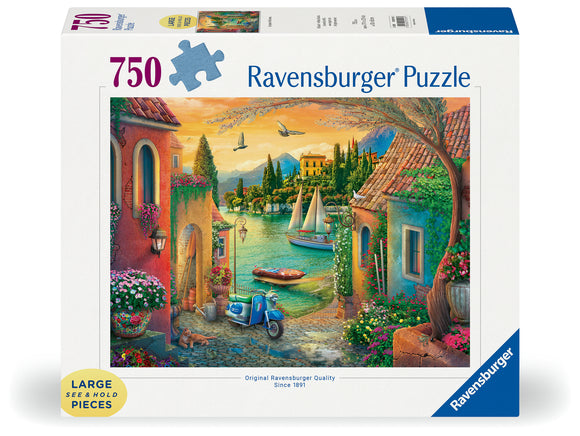 European Villa Views | Ravensburger | 750 Extra Large Pieces | Jigsaw Puzzle