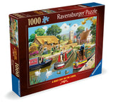 A Busy Day on the Canal | Ravensburger | 1000 Pieces | Jigsaw Puzzle