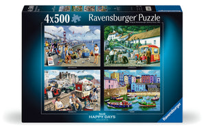 Holidays - Happy Days No.8 | Ravensburger | 4 X 500 Pieces | Jigsaw Puzzle