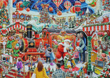 Santa's Steam Train Grotto | Ravensburger | 1000 Pieces | Jigsaw Puzzle