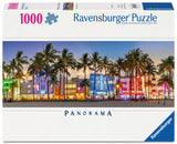 Night Glow On Ocean Drive | Ravensburger | 1000 Pieces | Panorama Jigsaw Puzzle