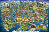 Illustrated World Map | Ravensburger | 5000 Pieces | Jigsaw Puzzle