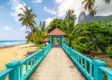 Colourful Bridge In Malaysia | Beautiful Walkways | Ravensburger | 1000 Pieces | Jigsaw Puzzle