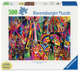Jewelled Jungle | Ravensburger | 500 Extra Large Pieces | Jigsaw Puzzle