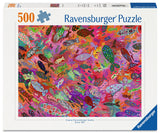 Fish In Fuchsia | Ravensburger | 500 Pieces | Jigsaw Puzzle