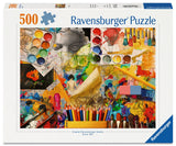 Art Studio | Ravensburger | 500 Pieces | Jigsaw Puzzle