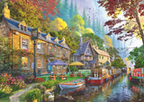 Canal Side Lane - Down the Lane No.6 | Ravensburger | 1000 Pieces | Jigsaw Puzzle