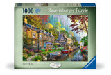 Canal Side Lane - Down the Lane No.6 | Ravensburger | 1000 Pieces | Jigsaw Puzzle
