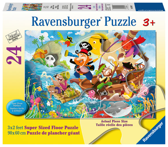 Ravensburger | Land Ahoy! | 24 Super Sized Pieces | Jigsaw Puzzle