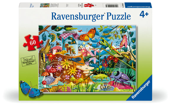 Backyard Bug World | Ravensburger | 60 Pieces | Jigsaw Puzzle