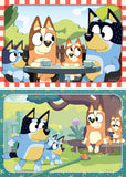Bluey Family Time | Bluey | Ravensburger | 2 x 12 Pieces | Jigsaw Puzzle