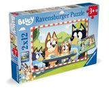 Bluey Family Time | Bluey | Ravensburger | 2 x 12 Pieces | Jigsaw Puzzle