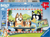 Bluey Family Time | Bluey | Ravensburger | 2 x 12 Pieces | Jigsaw Puzzle