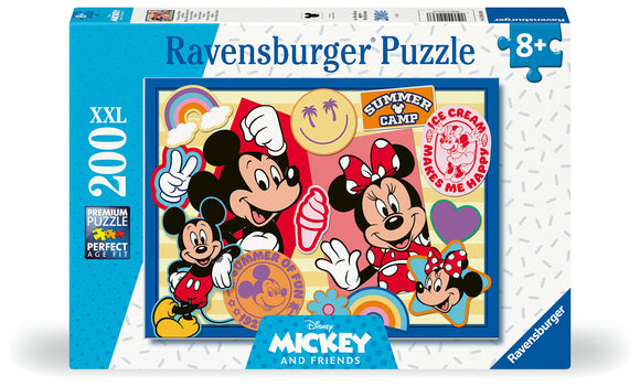 Mickey and Minnie | Disney | Ravensburger | 200 XXL Pieces | Jigsaw Puzzle