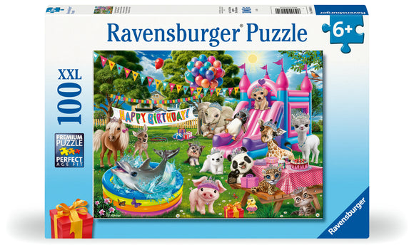 Tiara Birthday Party | Ravensburger | 100 XXL Pieces | Jigsaw Puzzle