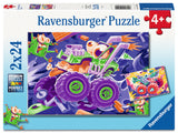 Monster Trucks | Ravensburger | 2 x 24 Pieces | Jigsaw Puzzle