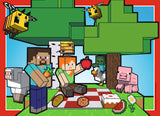 Realms & Adventures | Minecraft | Ravensburger | 4 x 100 Pieces | Jigsaw Puzzle