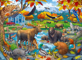 Wildlife Gathering | Ravensburger | 150 XXL Pieces | Jigsaw Puzzle