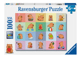 Capybara | Ravensburger | 100 XXL Pieces | Jigsaw Puzzle