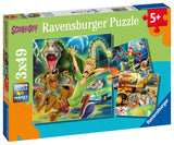 Scooby Doo | Ravensburger | 3 X 49 Pieces | Jigsaw Puzzle