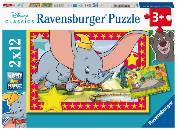 Ravensburger | Adventure Is Calling - Disney | 2 x 12 Pieces | Jigsaw Puzzle