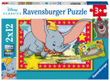 Adventure Is Calling - Disney | Ravensburger | 2 x 12 Pieces | Jigsaw Puzzle